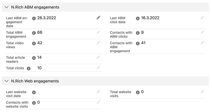 setting up account properties 2