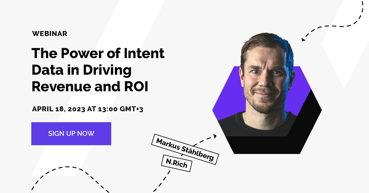 Webinar Alert: A Deep Dive Into Intent Data From N.Rich CEO