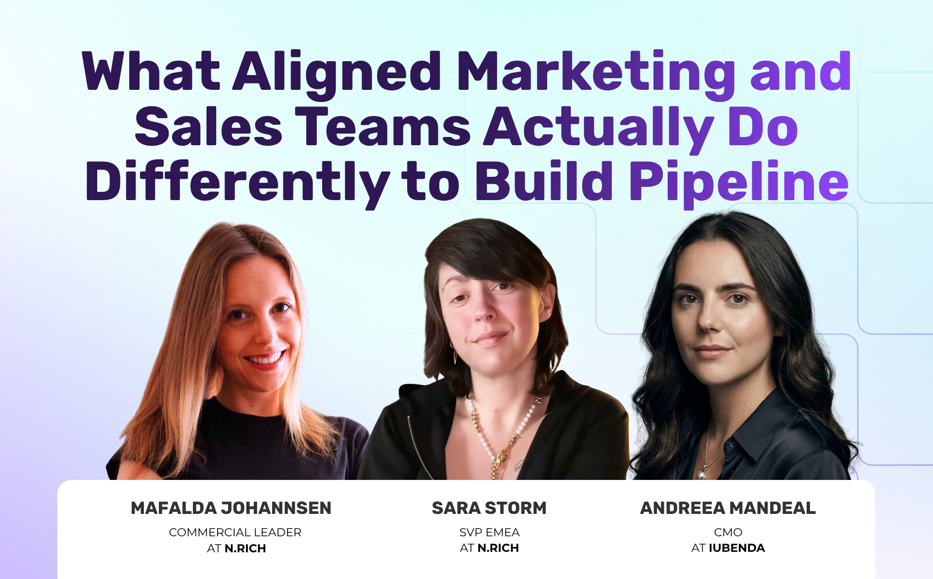 Replay: What Aligned Marketing and Sales Teams Actually Do Differently to Build Pipeline