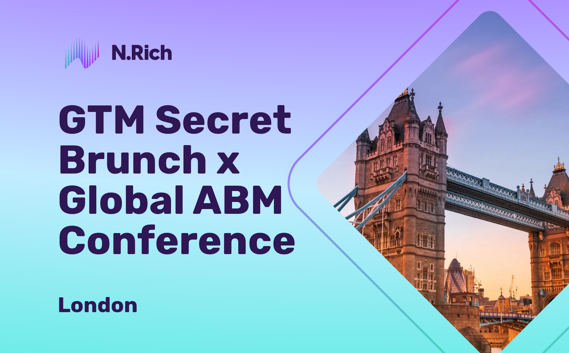 GTM Secret Brunch x Global ABM Conference London