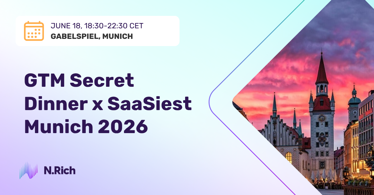 GTM Secret Dinner x SaaSiest Munich