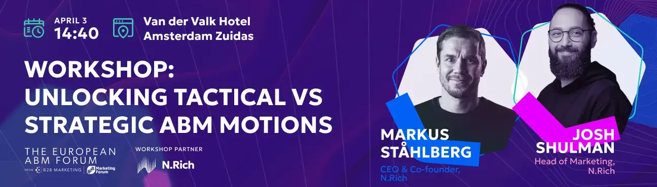 European ABM Forum: Where Strategy Meets Innovation in Europe's Creative Capital