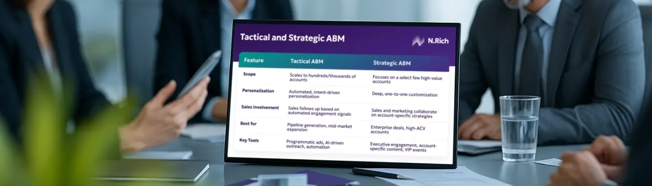 How Revenue Teams Can Leverage Tactical and Strategic ABM